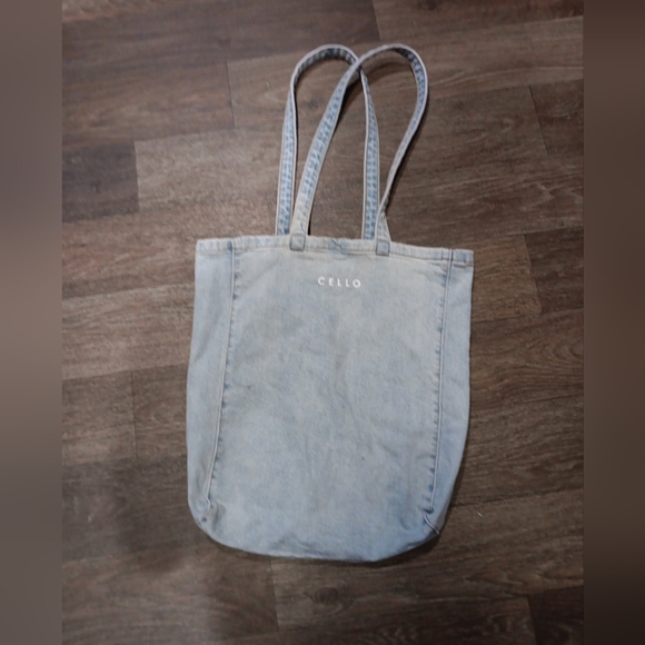 Cello Blue Jean Tote Bag - Picture 3 of 4